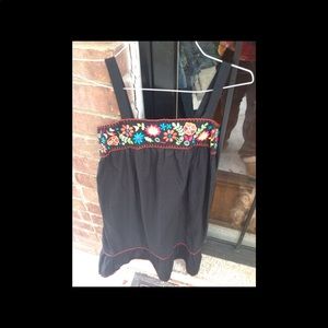 Exhilaration black sundress size s